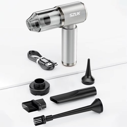 Car Vacuum Cleaner Wireless Mini Handheld Strong Suction Cleaning Machine Portable Cleaner for Car Home and Keyboard